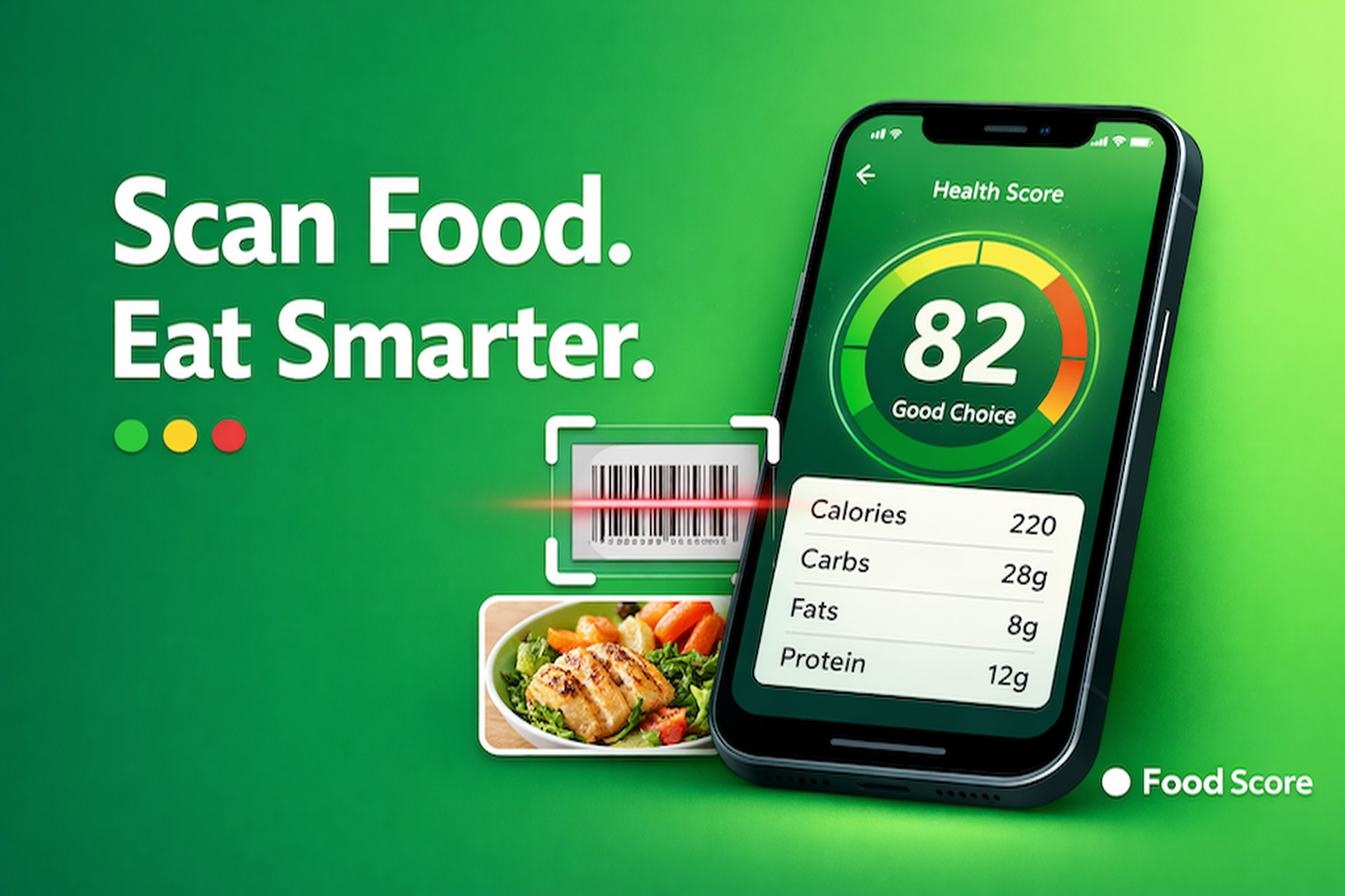 Food Score — barcode food health scanner app